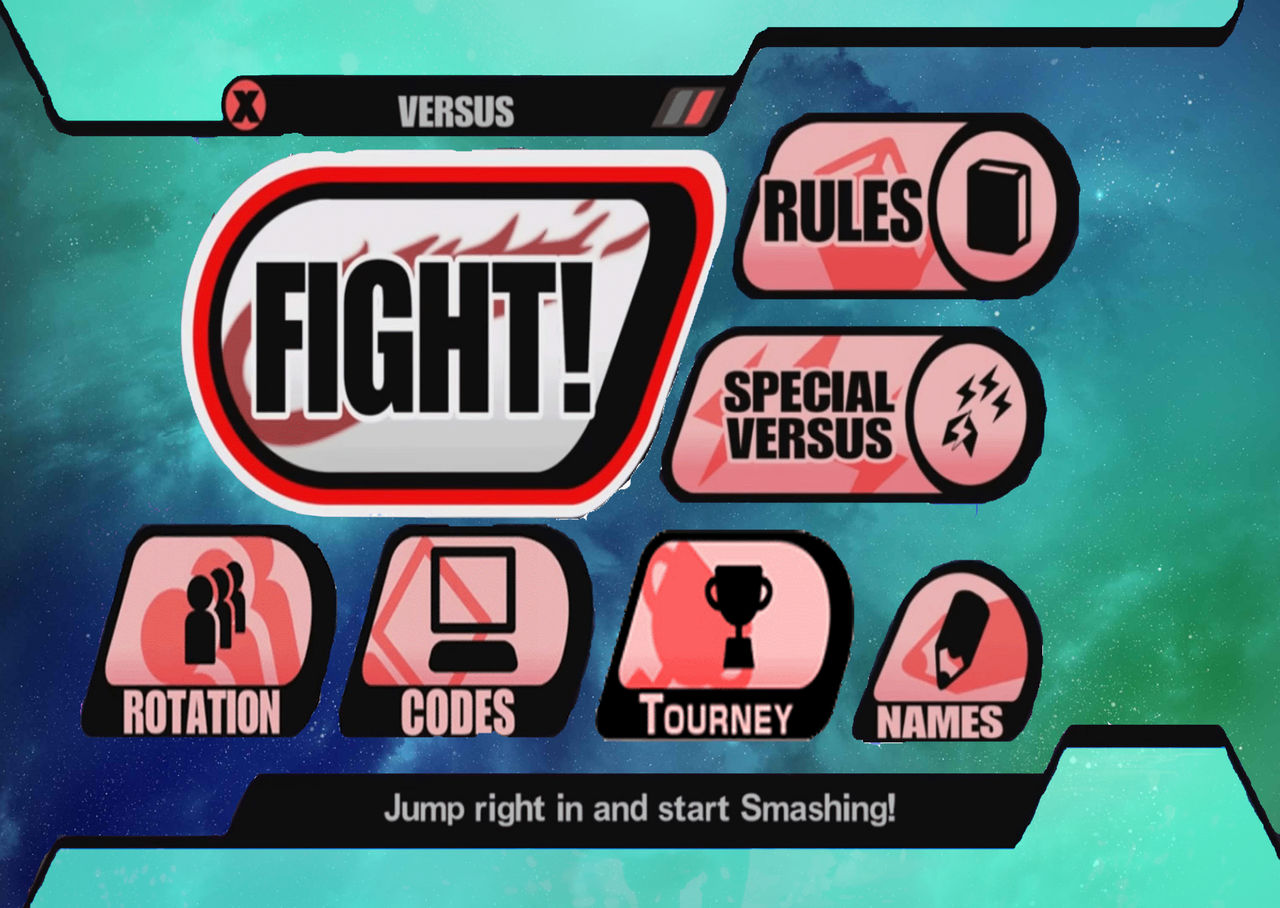 Project Plus EX Dreamix menu Versus by NinoRoseArts on DeviantArt