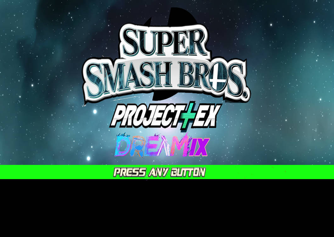 Project Plus EX Dreamix title screen by NinoRoseArts on DeviantArt