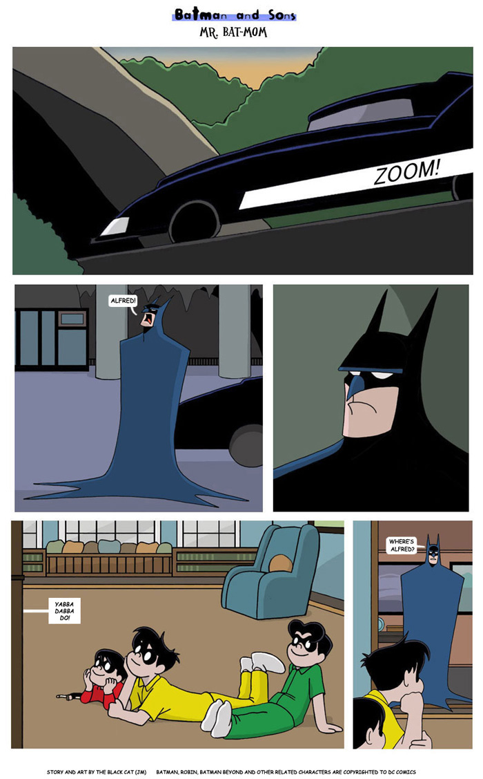 Mr. Bat-Mom Page 1