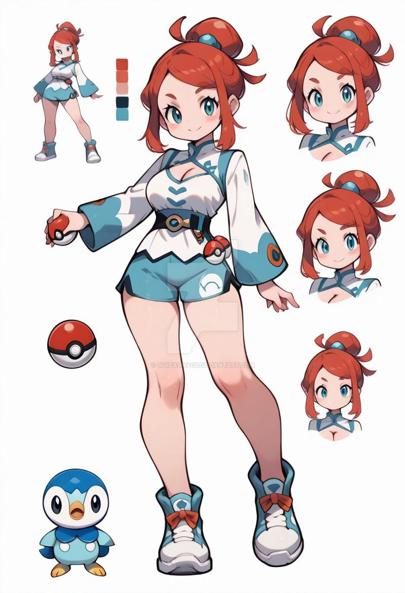 Pokemon Character Array Pokemon Charactersheet by Digitalmags on DeviantArt