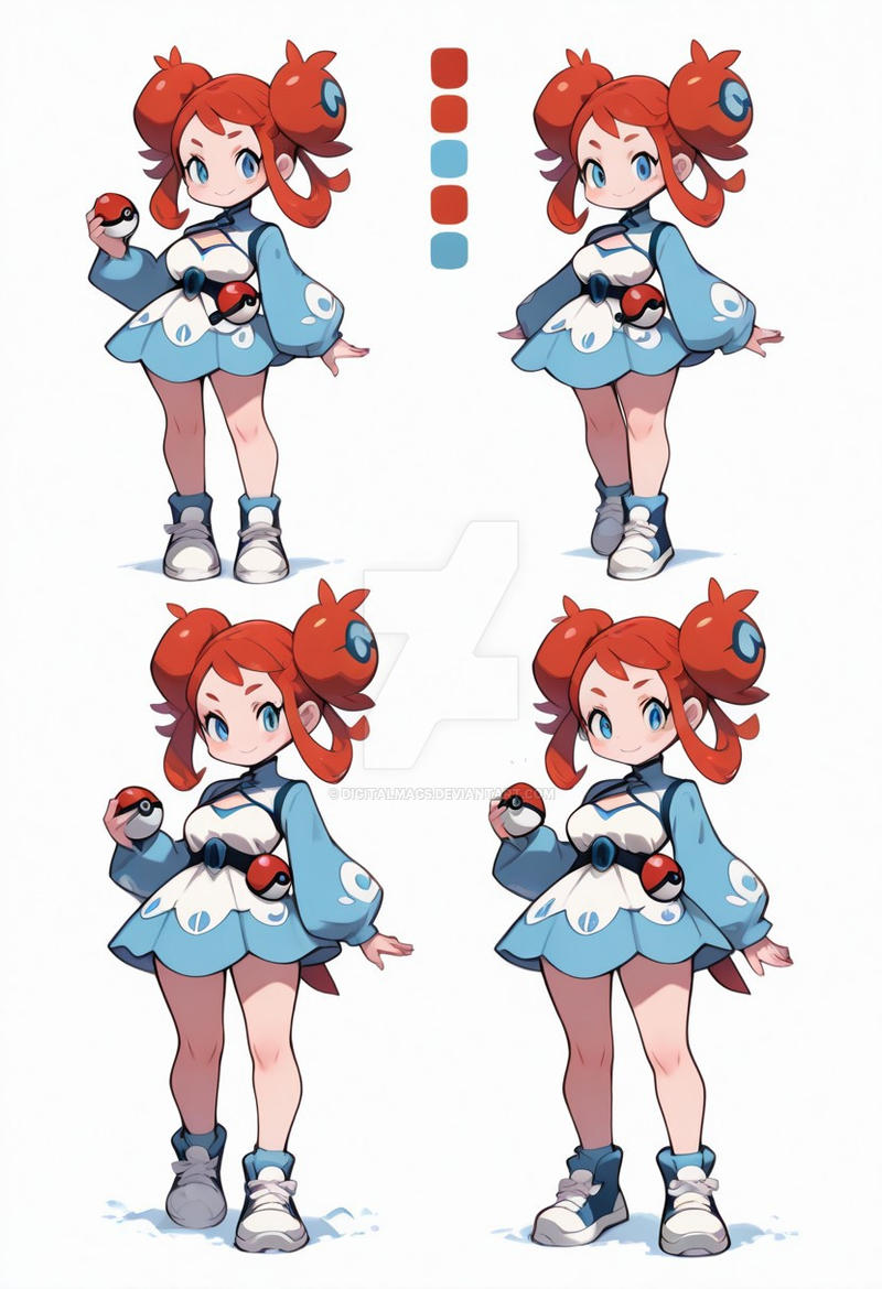 Pokemon Character Array Pokemon Charactersheet by Digitalmags on DeviantArt