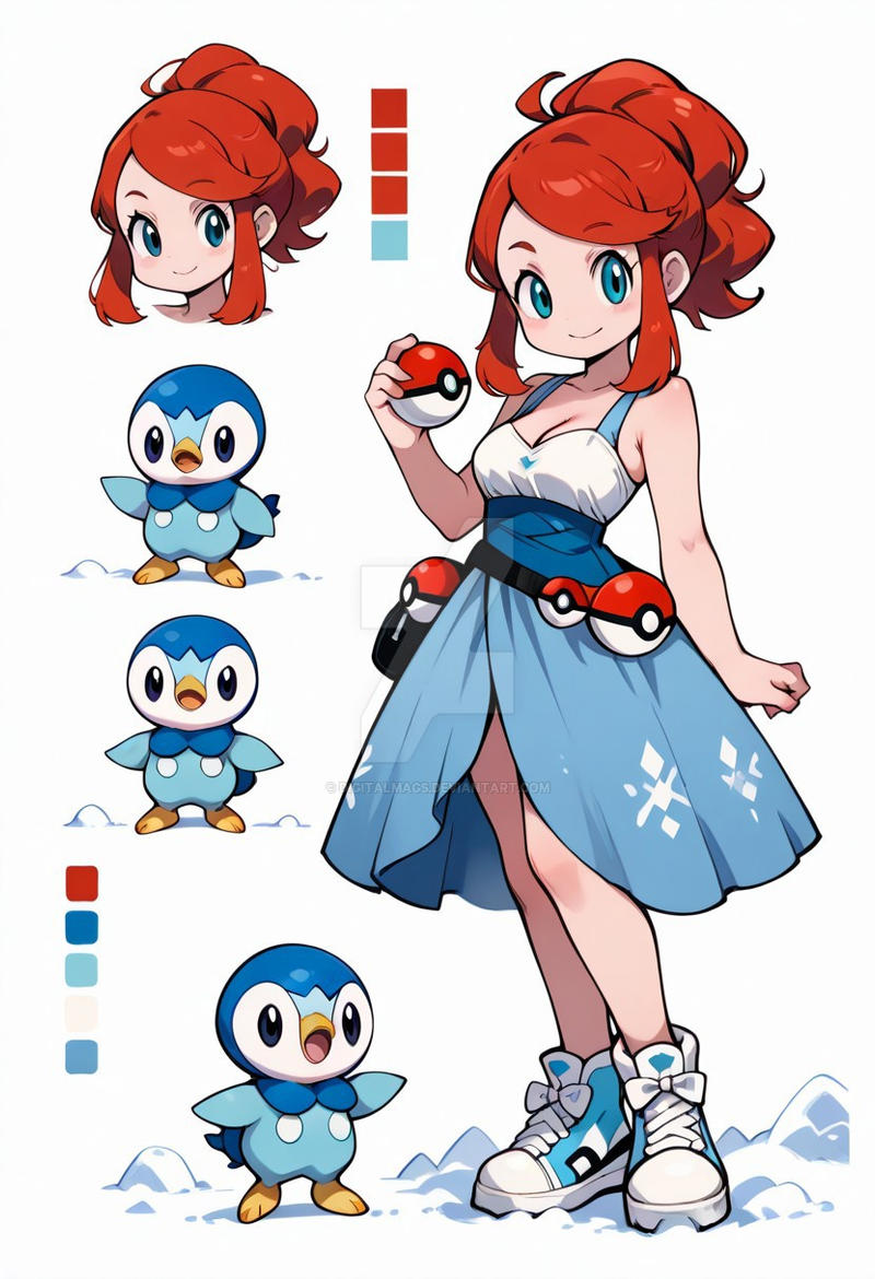 Pokemon Character Array Pokemon Charactersheet by Digitalmags on DeviantArt