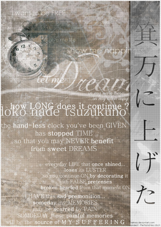 the hand-less clock v2 by rainoa on DeviantArt