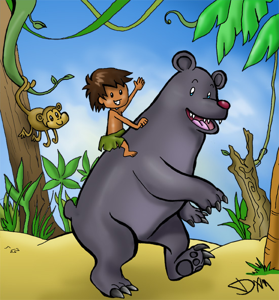 Jungle Book Jungle Friends by Aquamarin on DeviantArt Jungle Book Jungle Friends by Aquamarin on DeviantArt