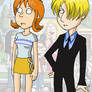 Nami and Sanji -FG-AD-