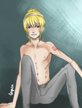 Shirtless Len