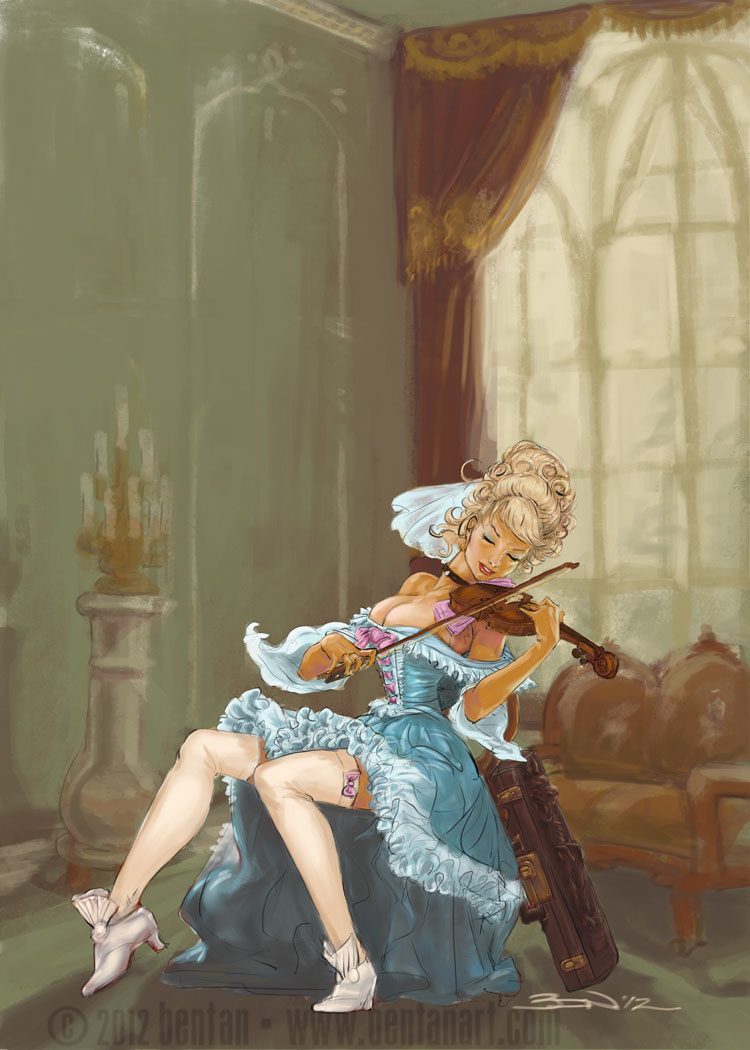 COMMISSION: Belle Baroque