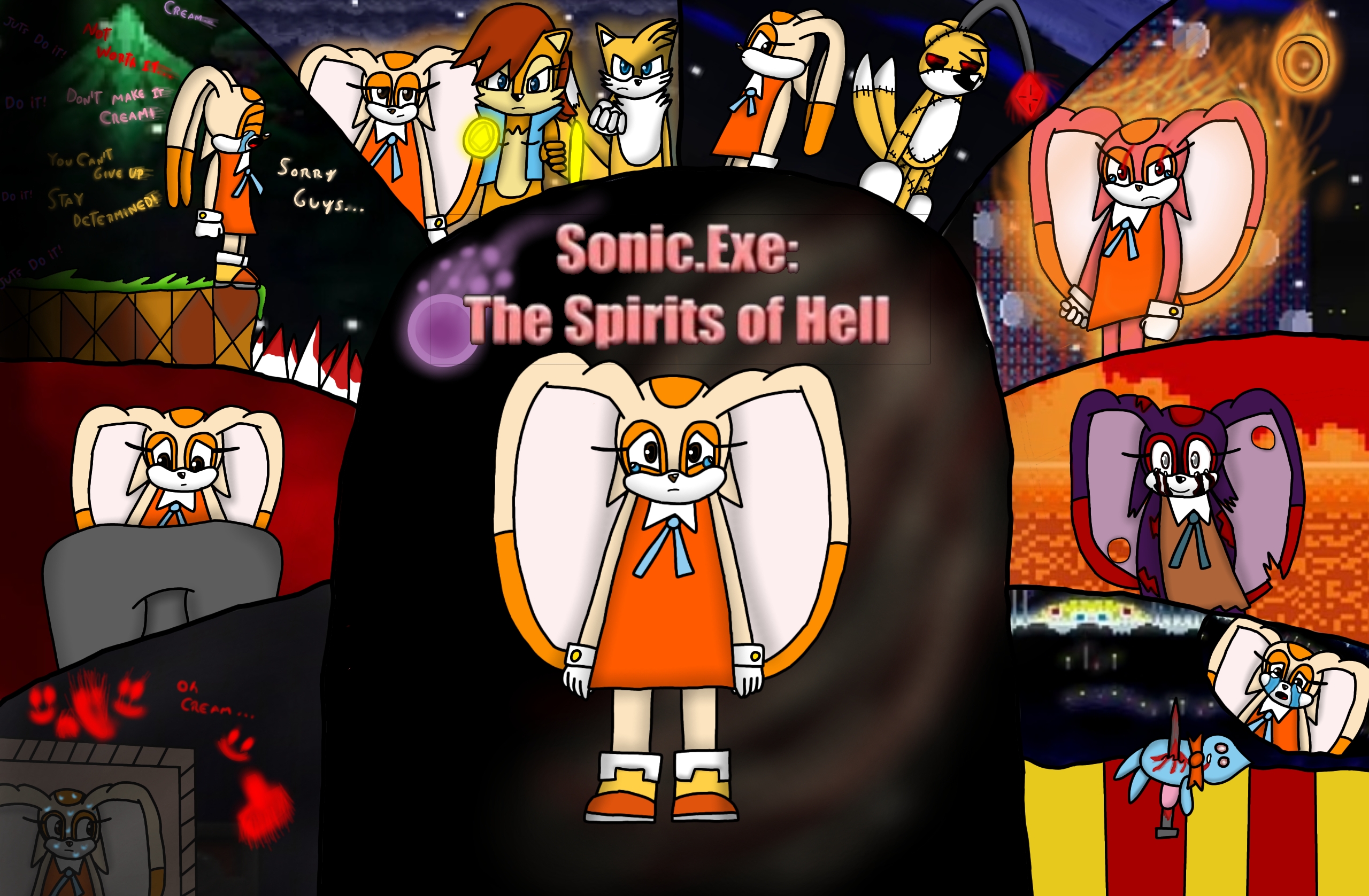 Sonic exe Spirits Of Hell Cream By JeffyMnagas On DeviantArt Sonic exe spirits of hell cream by jeffymnagas on deviantart