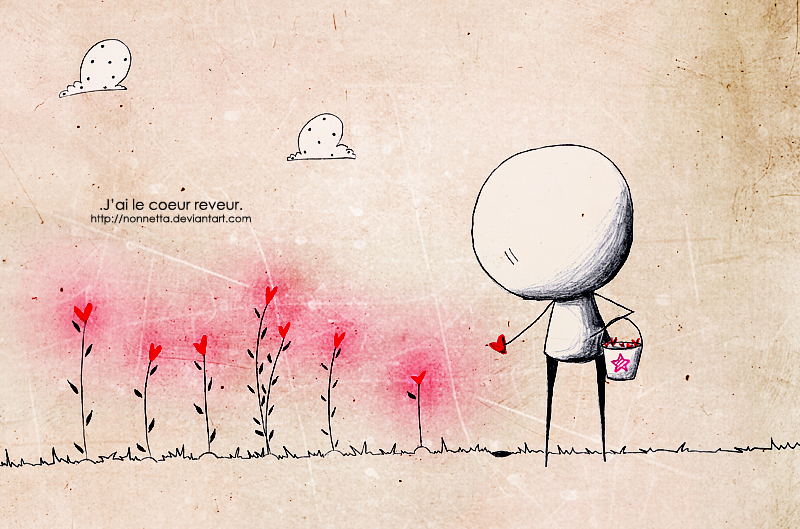 .Coeur reveur. by Nonnetta