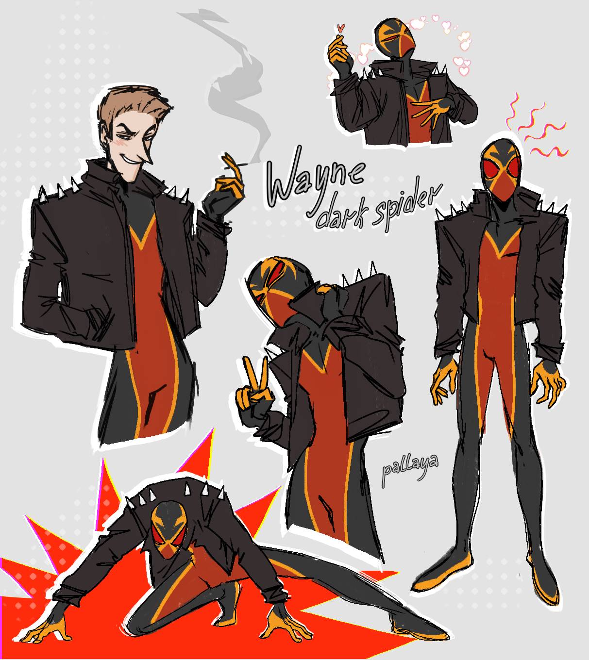 My spidersona by klaudiapasqui on DeviantArt