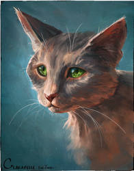 Clarabelle - pet portrait for a friend