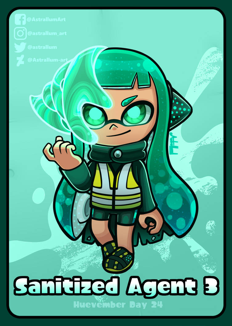 Huevember Day 24: Sanitized Agent 3 by Astrallum-Art on DeviantArt