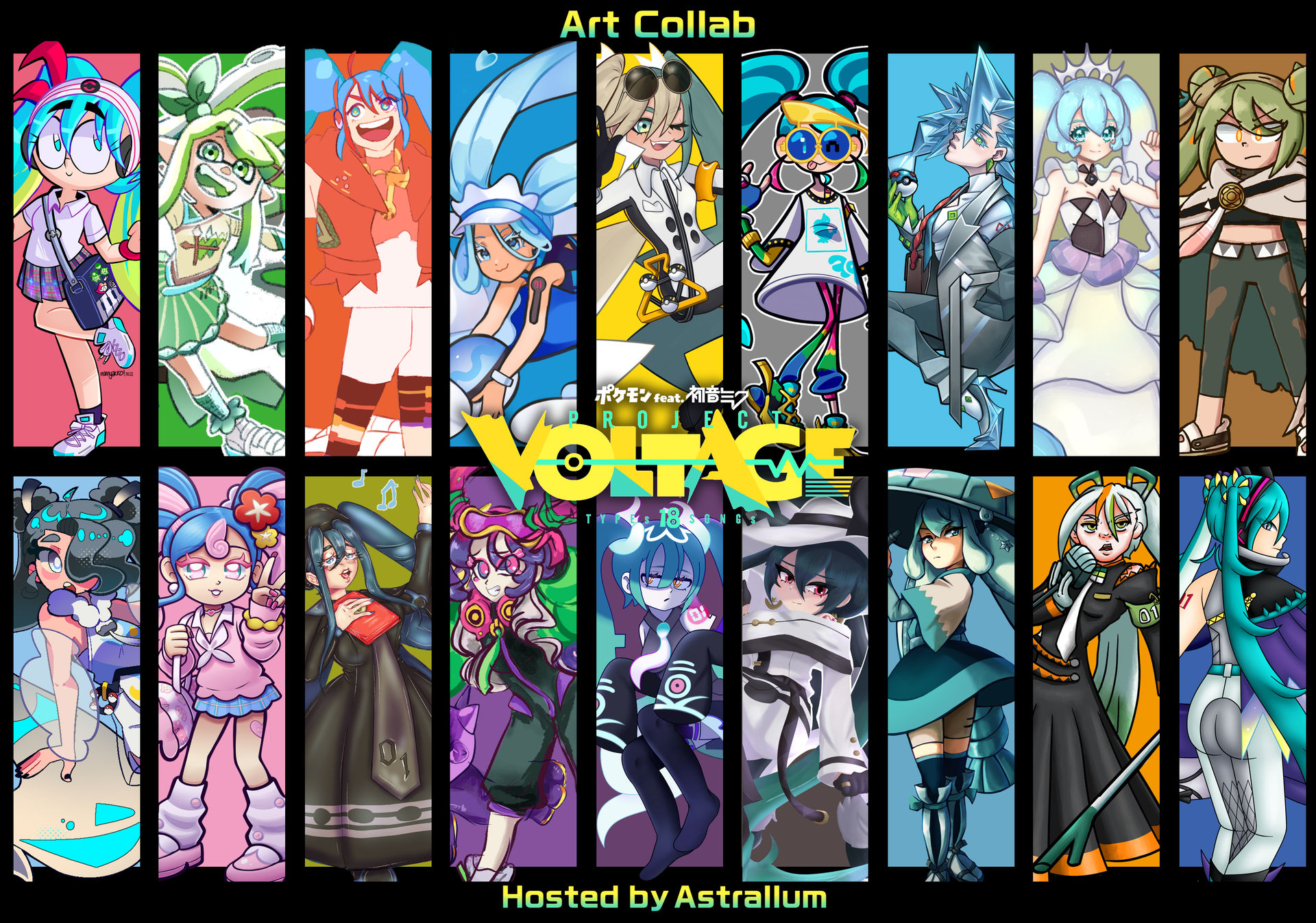 Project Volt In Project Voltage Art Collab by Astrallum-Art on DeviantArt