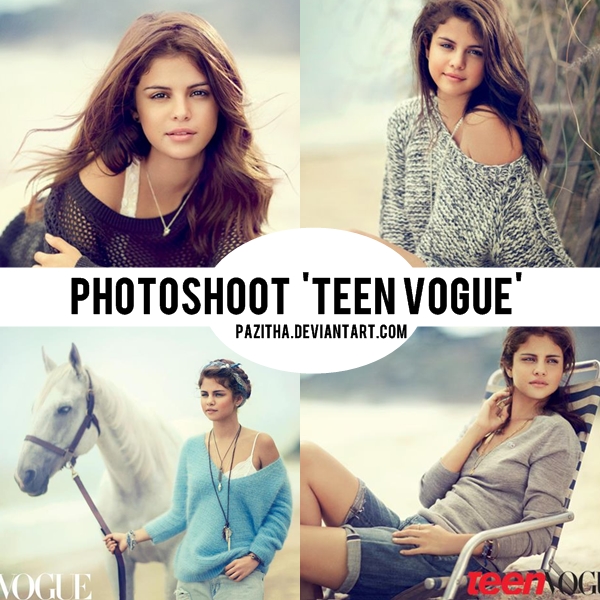 Photoshoot 'Teen Vogue'