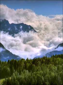 Mist in the Mountains