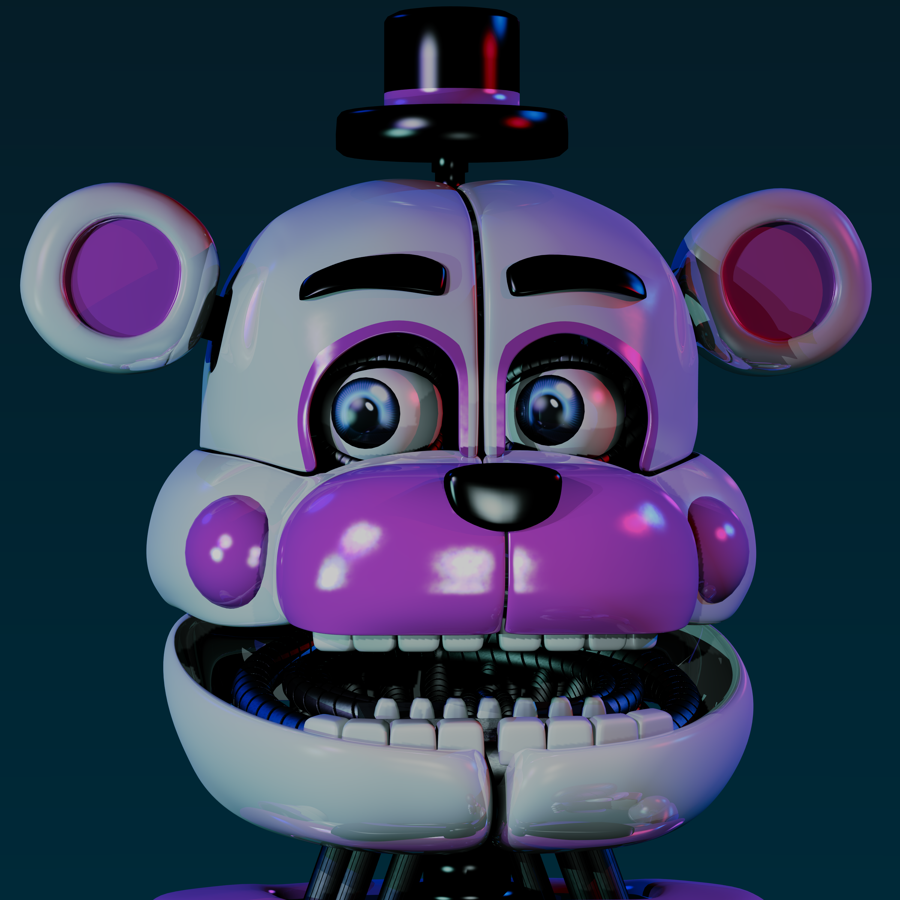 Funtime Freddy V4 - Model by me - fivenightsatfreddys