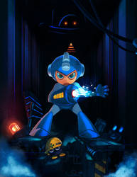 Mega man the Blue Avenger