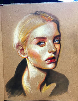 Nastya Kusakina portrait