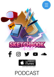 Sketchbook Heroes Podcast - Website