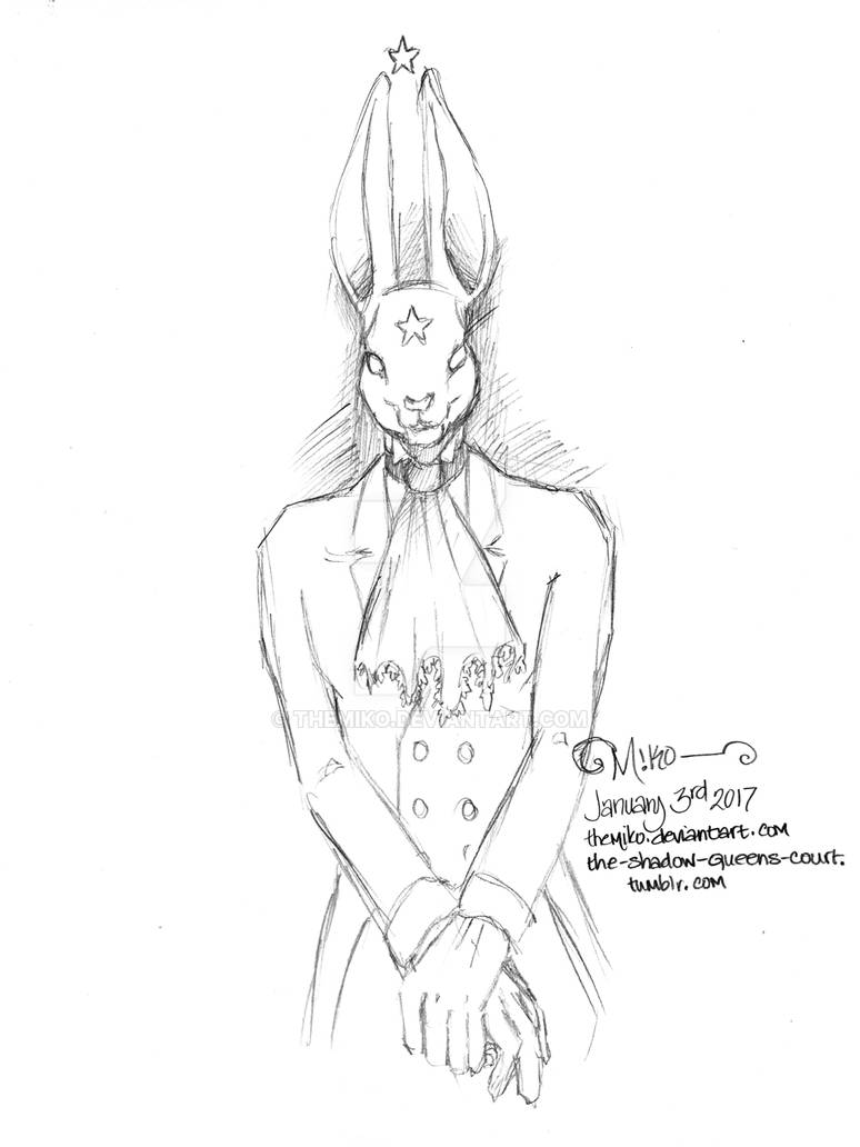 01-03-2017: Rabbit Butler by TheMiko on DeviantArt