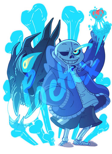 Sans Battle Fanart by Cathiu11 on DeviantArt