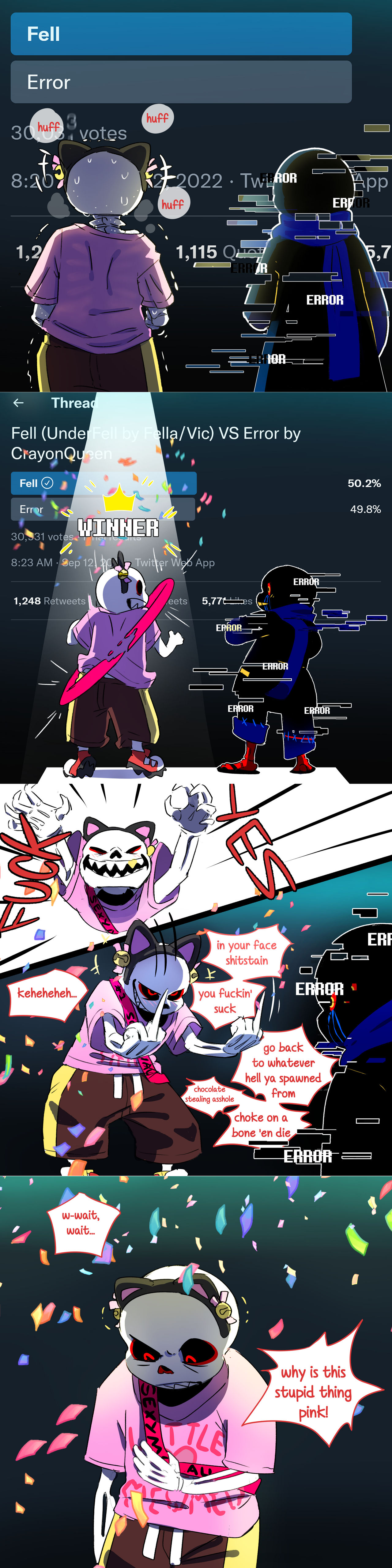 SANS SEXYMAN AU WINNER! by Poetax on DeviantArt