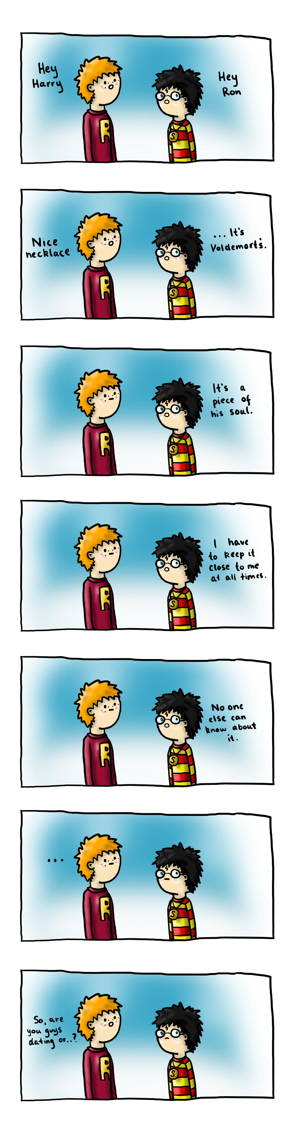 Harry and Ron Discuss Life Issues
