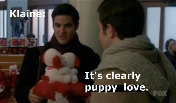 Klaine - Clearly Puppy Love