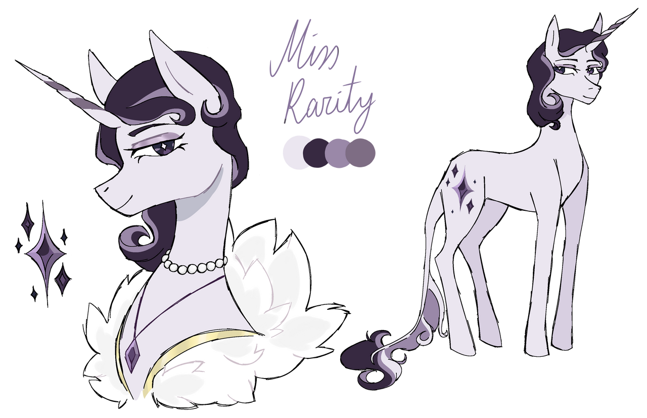 Deviantart Future Rarity Rarity Redesign by camufka on DeviantArt