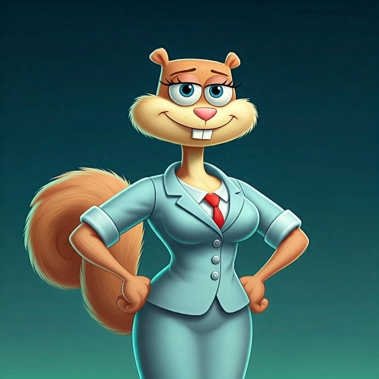 Sandy Cheeks by 1thl on DeviantArt