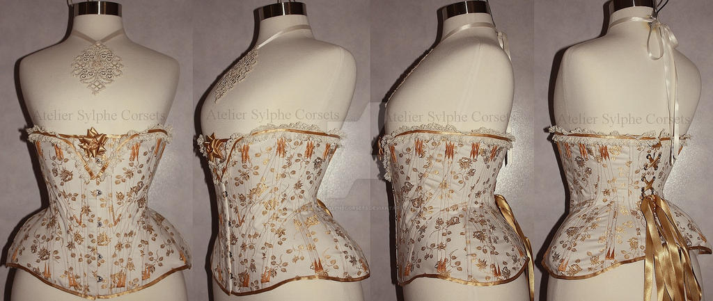 antique corset reproduction REF Y for my personal