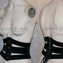 ribbon underbust waist cincher sylphe corset