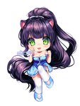 SasuRoon chibi commission by sasucchi95