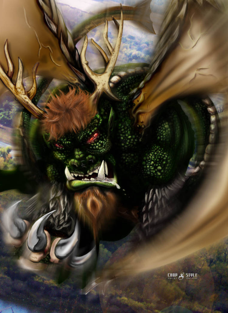 The Piasa Bird Completed by chapstyle on DeviantArt