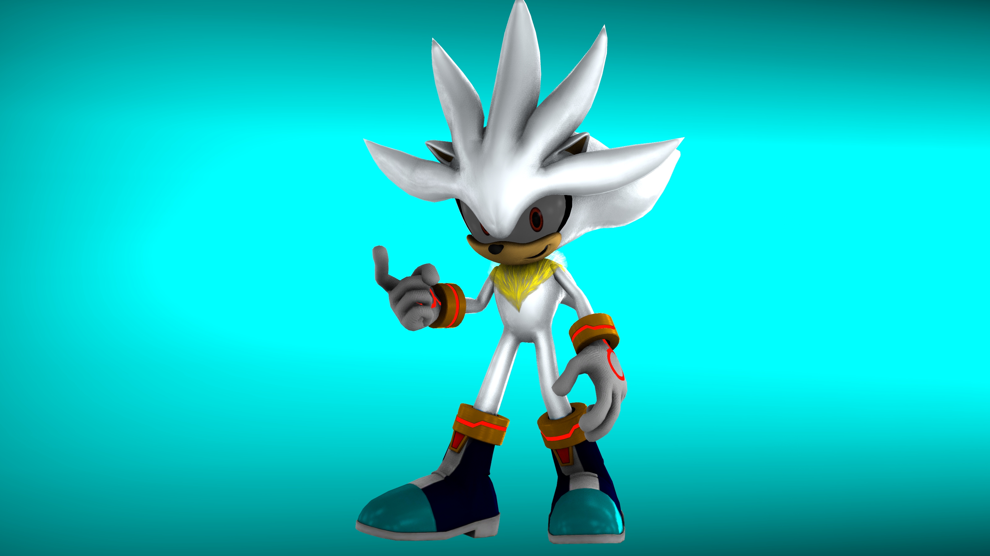 Archie Hyper Silver png by sonicprothehedgehog on DeviantArt