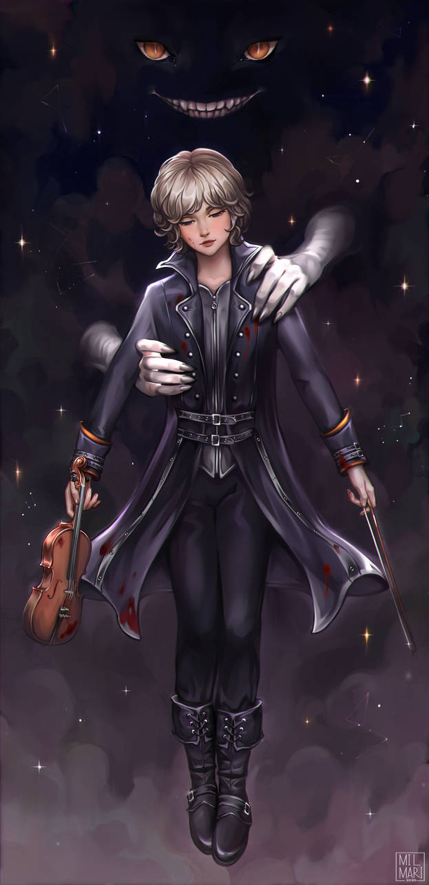 Commission: 29. Beshaba saving Korrin by MILMARI on DeviantArt