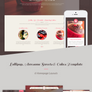 Lollipop Awesome Sweets Cakes HTML Template