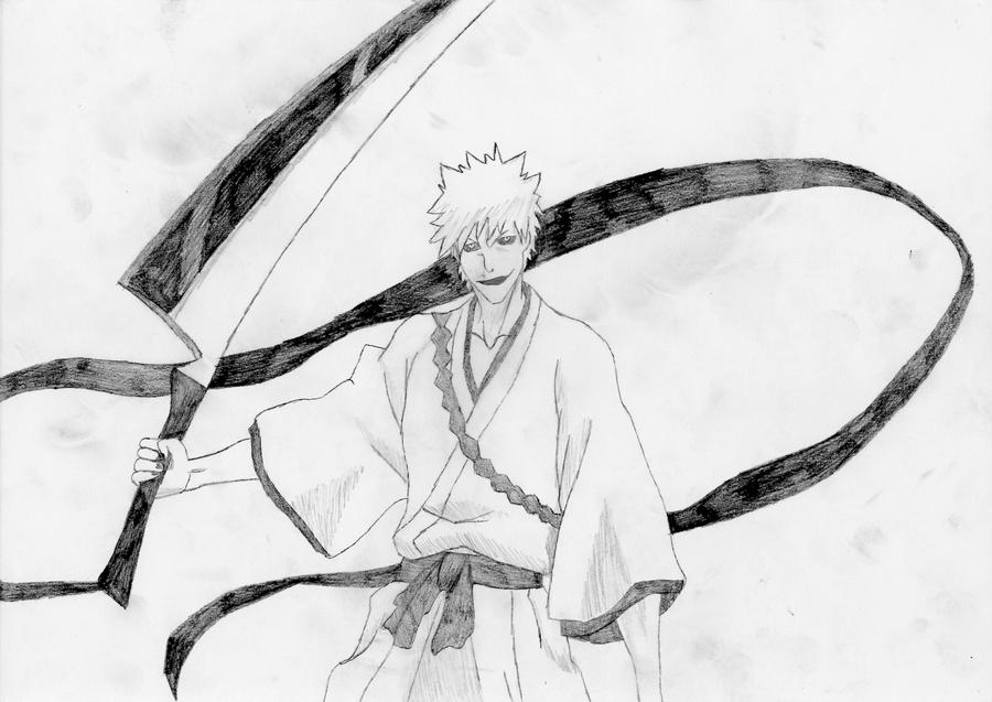 Ichigo inner Hollow by reaper61 on DeviantArt