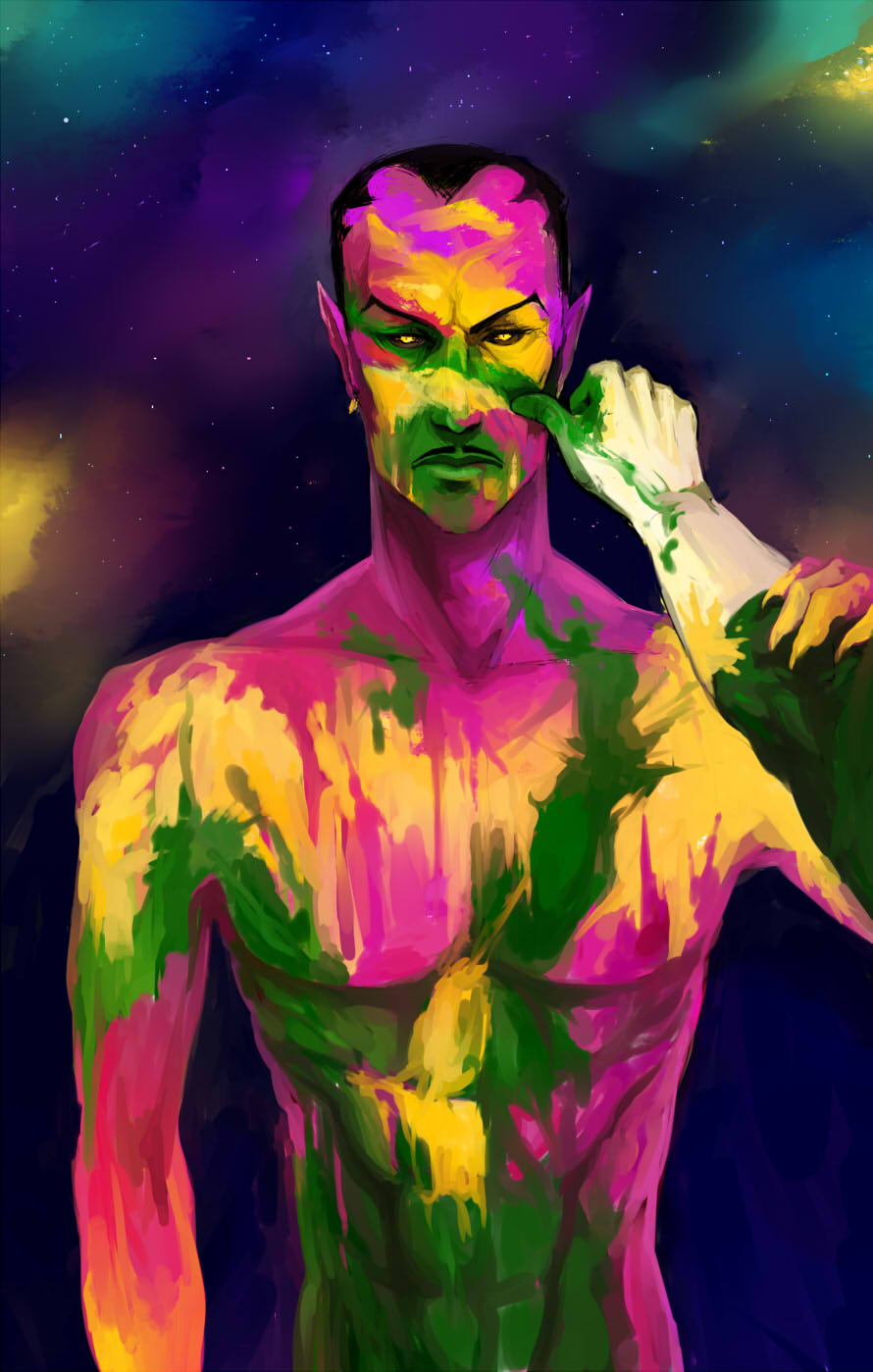 Recolor Sinestro