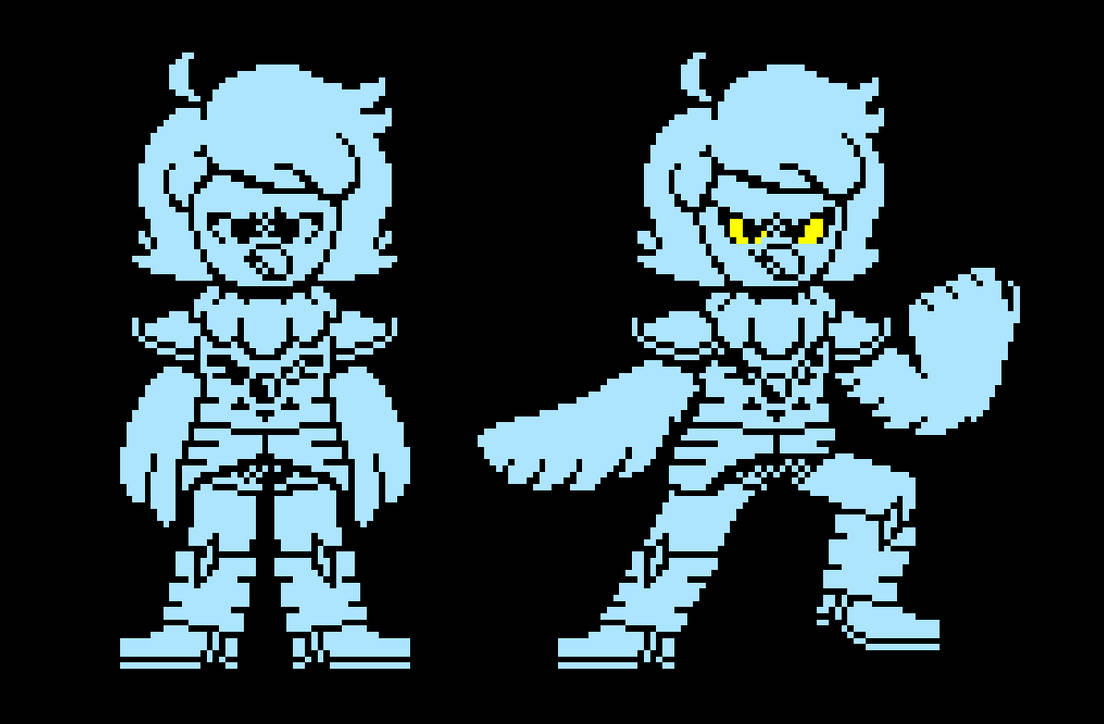 (Outdated) Dusttale Yellow - Martlet (Late Game) by Ion29999 on DeviantArt