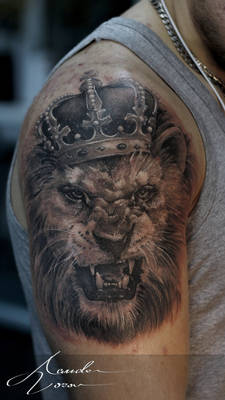 Nov - 2015 / Lion in a crown