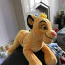 A cute simba plush 