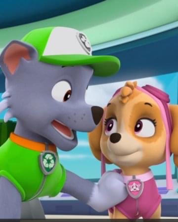 Rocky And Skye By Pirate Scorcher On DeviantArt rocky-and-skye-by-pirate-scorcher-on-deviantart