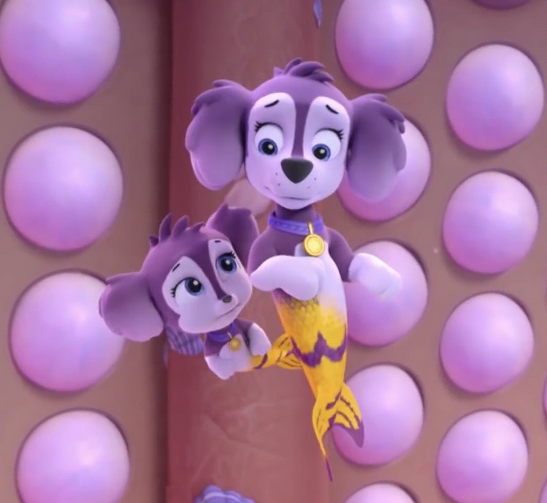 Baby Merpup Rada Rada Rada Chowder Baby merpup hiding behind mama merpup des by Pirate-Scorcher on DeviantArt