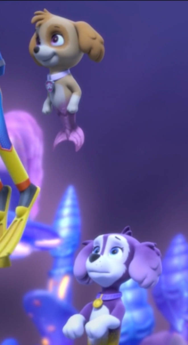 Mer-pup girls (new drawing later) by Pirate-Scorcher on DeviantArt