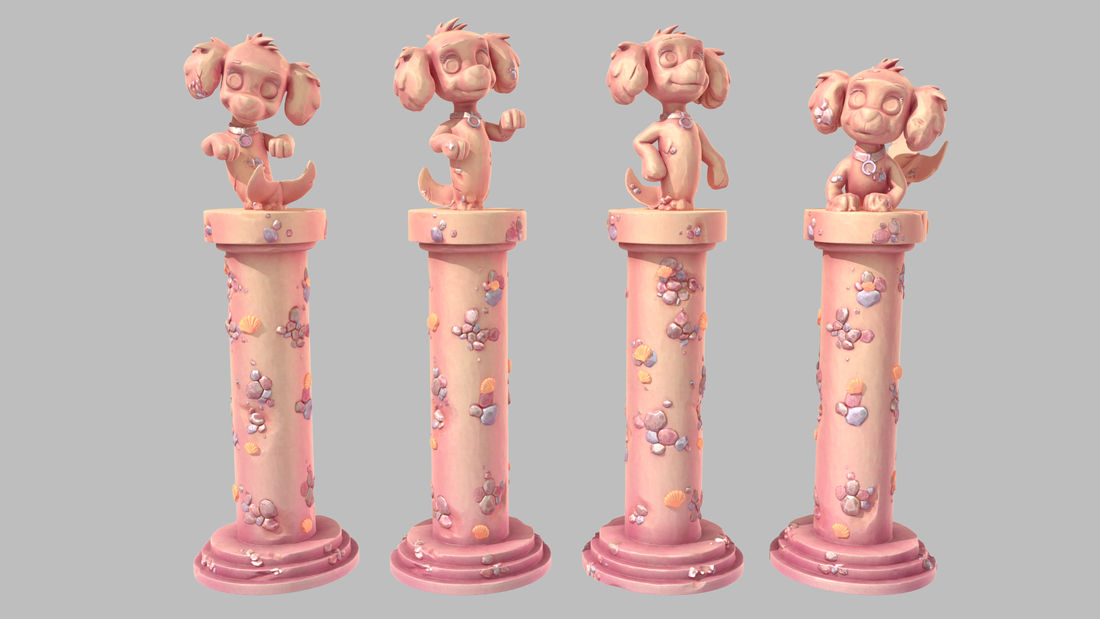 Merb Puppet Merpup statues by Pirate-Scorcher on DeviantArt