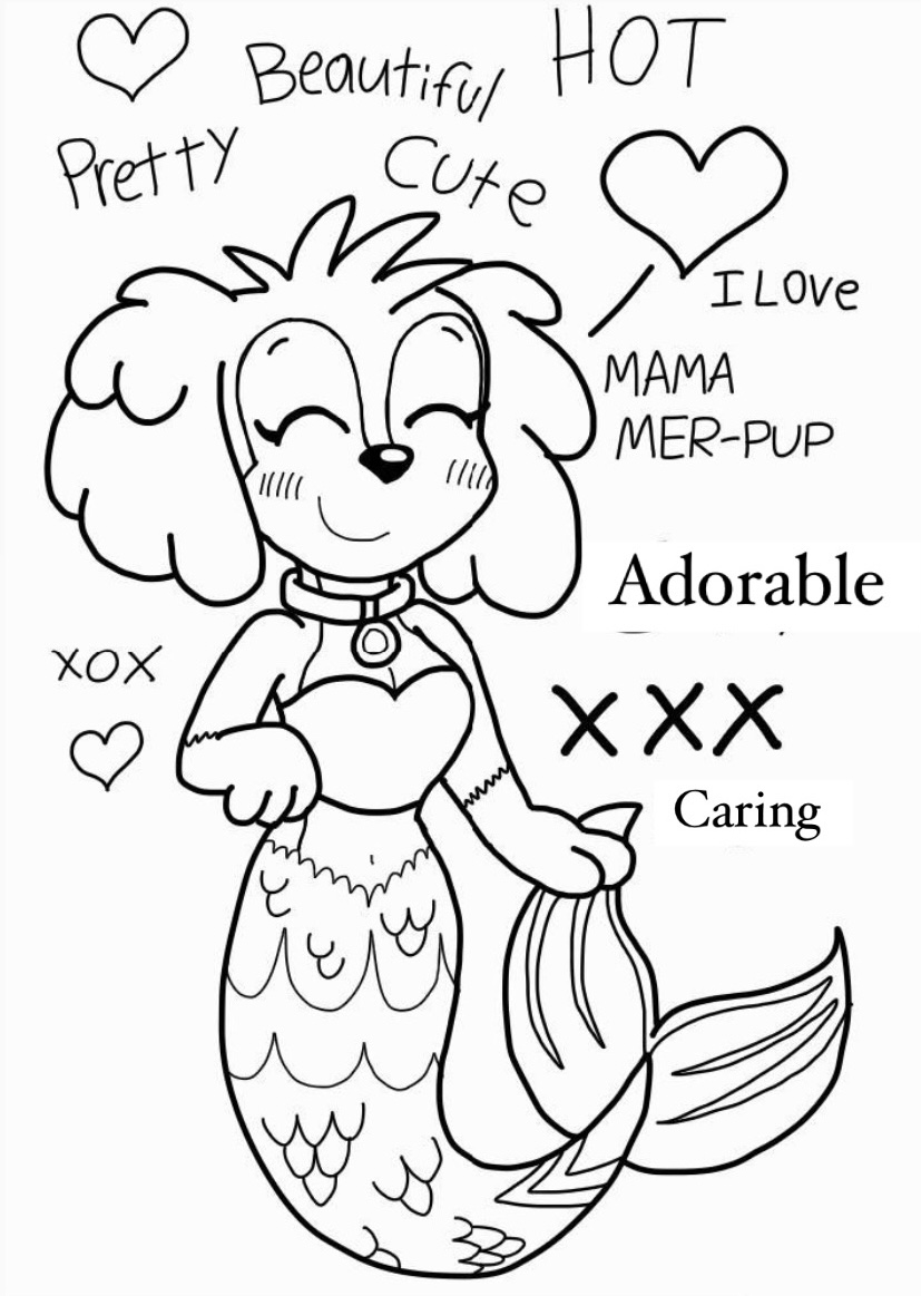 Marina mama merpups appreciation gift by PirateScorcher on DeviantArt