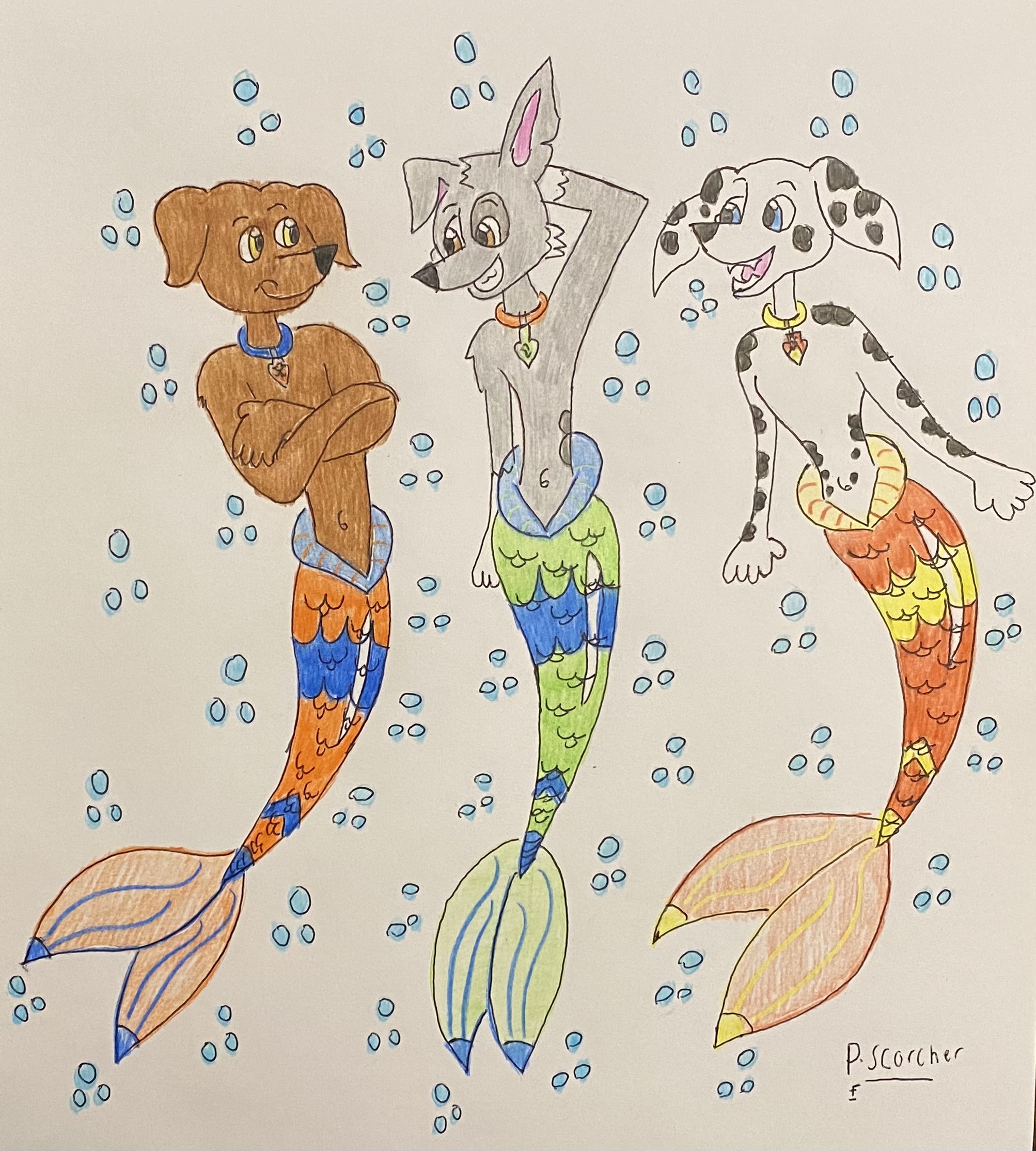 The handsome merdogs by Pirate-Scorcher on DeviantArt