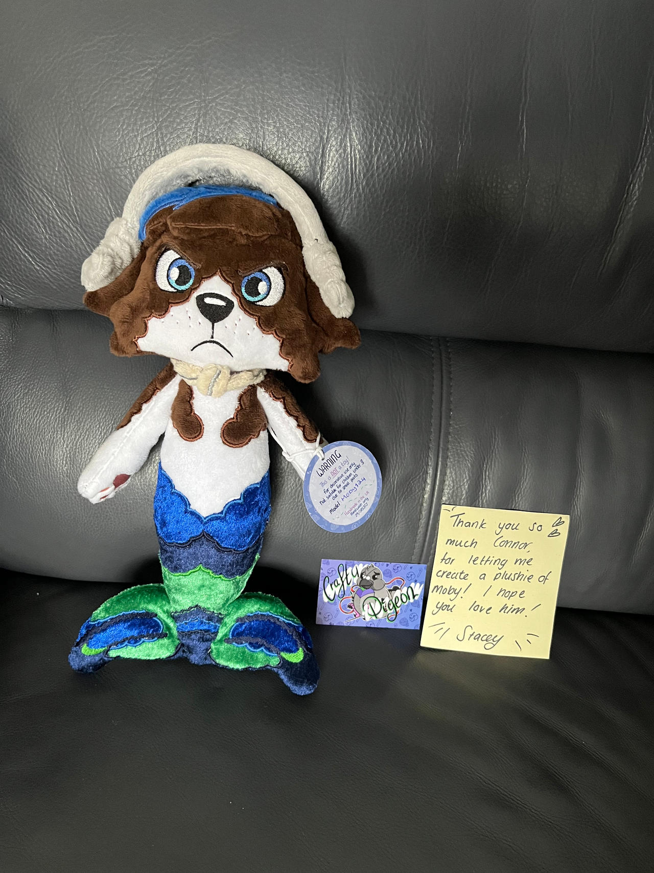 Merp Toy Custom merpup Moby plush - comm by Pirate-Scorcher on DeviantArt