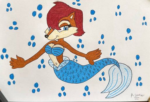 Mermay 2026 - mermaid Sally acorn